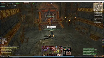 Everquest 2 - Fighting The Crushbone Prophet (24^^^ Orc) - gives AA