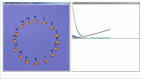 Rendezvous Without Coordinates - Simulation