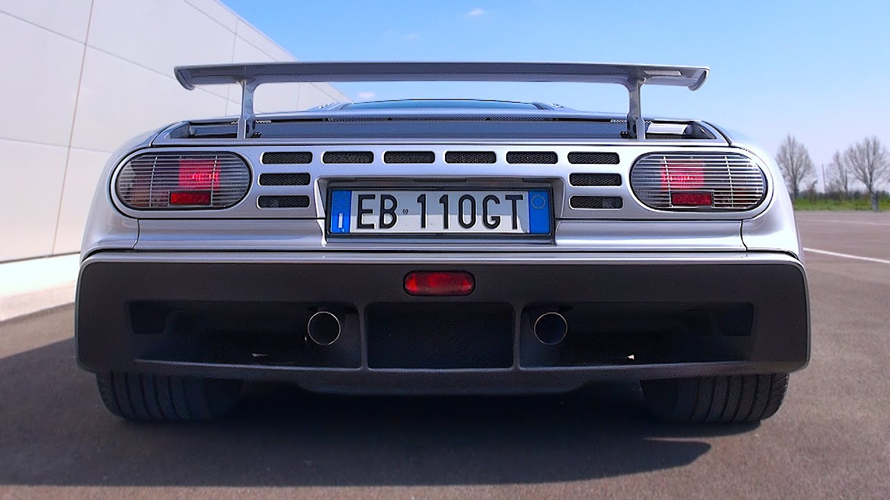 The RAW quad-turbo V12 sounds of the Bugatti EB110 GT | Onboard, Dyno Pulls, Accelerations & More!