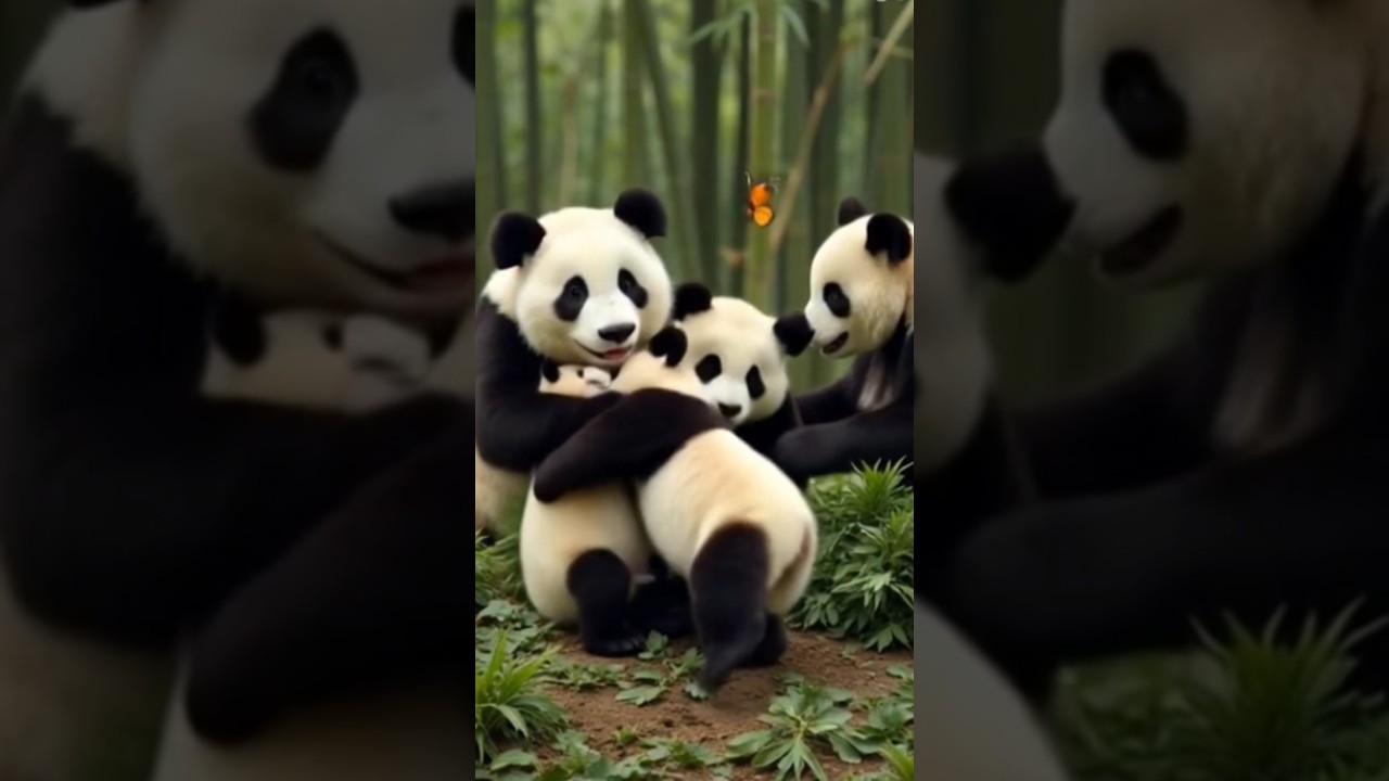 A Day of Happy Panda Cub.