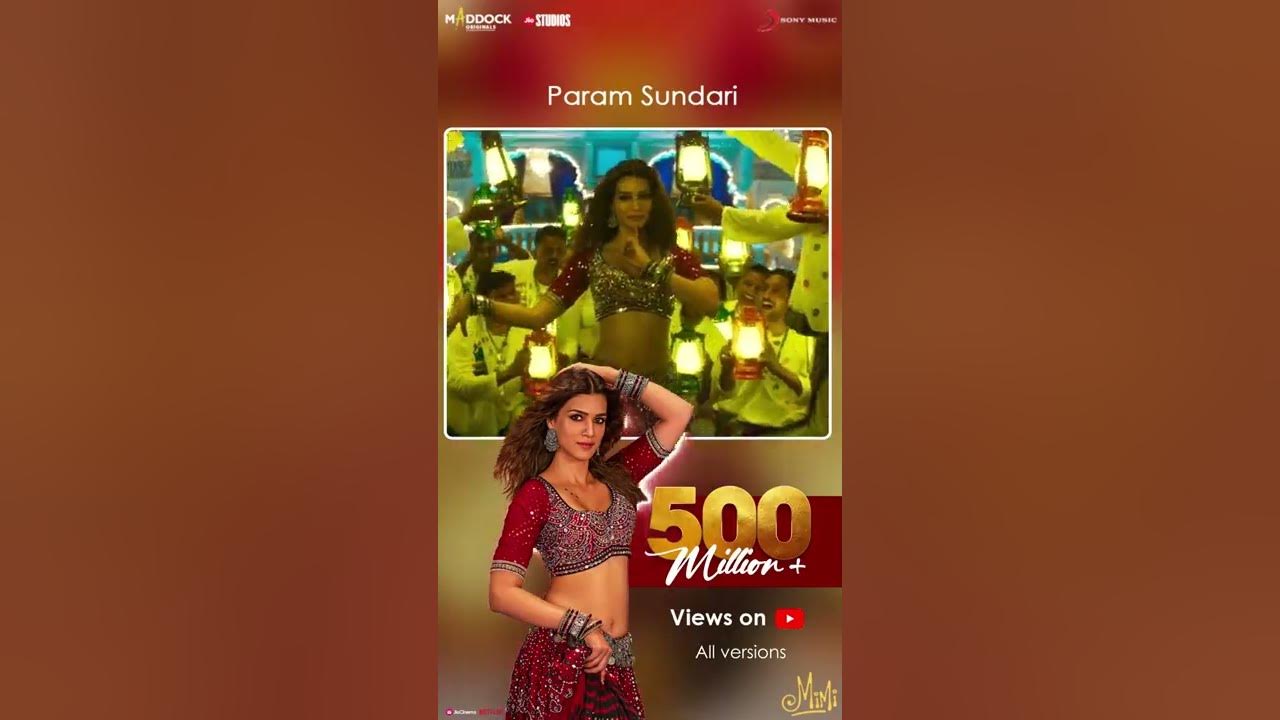 Param Sundari - 500 Million Views and counting! #Shorts Param Sundari - 500 Million Views and counting! #Shorts