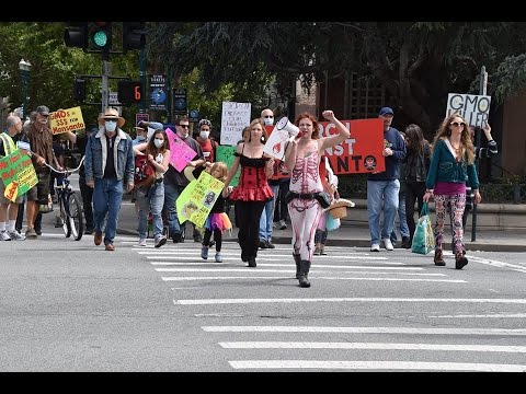 video:March Against Monsanto Santa Cruz, CA 2016 Compilation