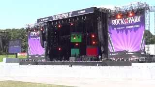 Linkin Park Crew Soundchecking Faint At Rock Im Park 2014