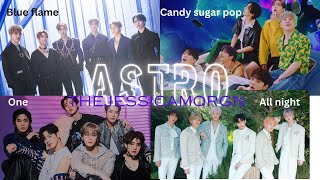 FIRST TIME REACTING TO ASTRO!! Blue Flame, Candy Sugar Pop, One, All Night...