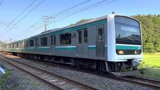 (約100.2km)521M E501系K752編成 普通 いわき行 常磐線 植田~泉間 通過