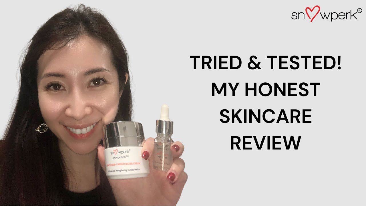Popular Singapore Skin Care Brand Review [snowperk skincare] YouTube