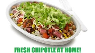 Fresh Chipotle at home trick! No more warm lettuce and sour cream!