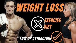 How To Lose Weight With Law Of Attraction by Abraham Hicks (Best Explaination)