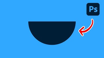 How To Make Half Circle In Photoshop
