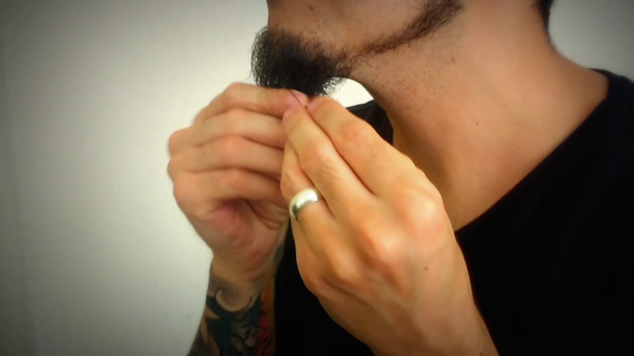 Como colocar beads na barba - How to put beard beads - ART HAWKS