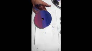 como hacer una pintura tumblr en un disco paso a paso