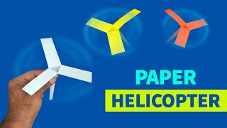 Paper helicopter spinner. How to make a paper helicopter that flies. #helicopter #spinner screenshot 3