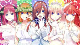 Nakano Miku, Ichika, Itsuki, Yotsuba & Nino (Quintuplets Sisters) Live Wallpaper screenshot 5