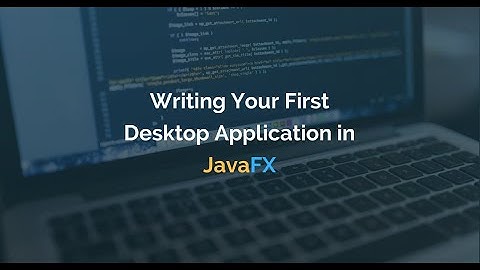 Setting environment for Javafx