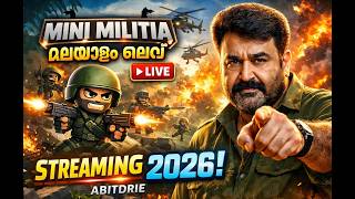 🔴 LIVE Mini Militia മലയാളം 🔥 Unlimited Custom Rooms | Join Now | Abitdrie screenshot 4