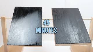Staining with and without wood conditioner