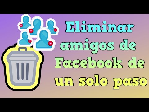 Video: ¿Cómo elimino mi lista de no amigos en Facebook?
