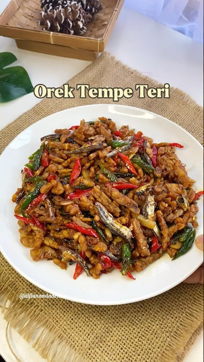 Bikin orek tempe teri yuk? Masakan rumahan yg ga pernah gagal enak 🥹 #tempe #recipe #cooking #masak