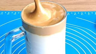 طريقة عمل قهوة لاتية Coffee Latte طعم روعة جربوها مكوناتها كلش بسيطة