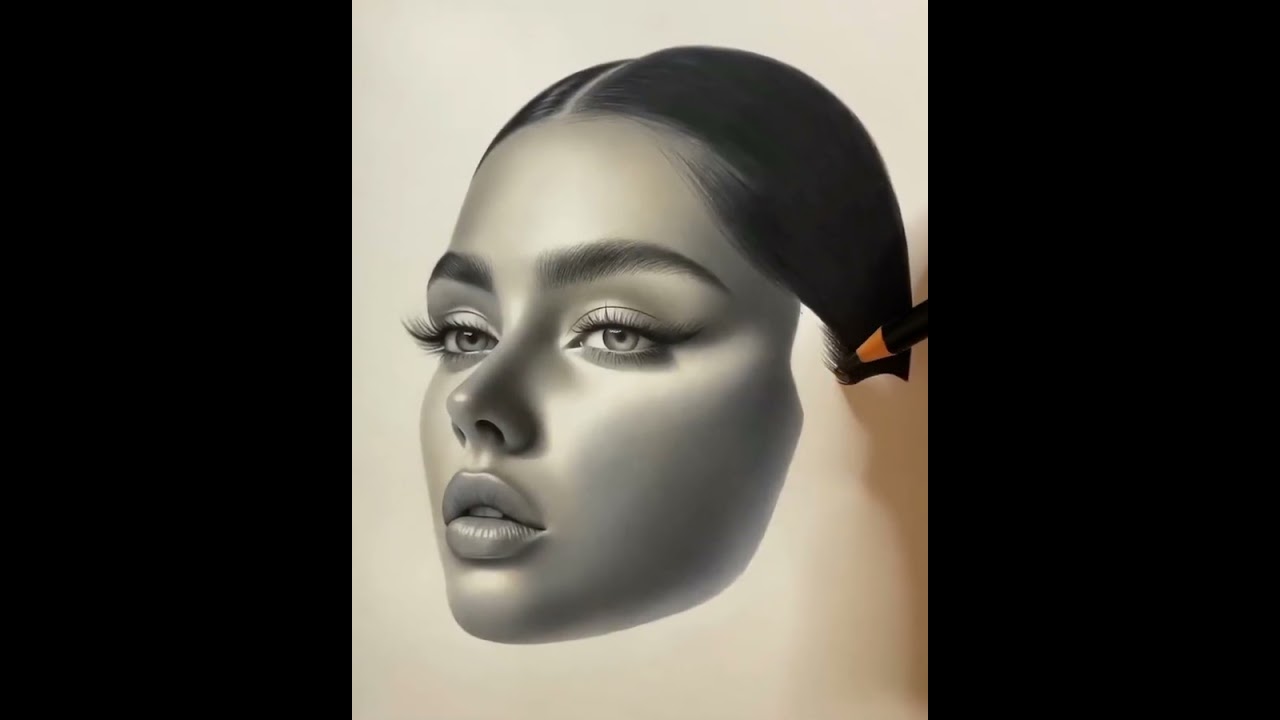 How To Draw A Hyper Realistic Face Step by Step 