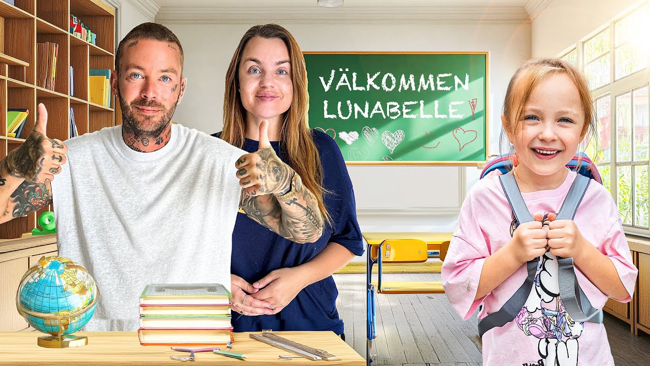 LUNABELLE SKA BÖRJA SKOLAN YouTube