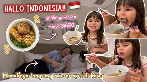 AKHIRNYA SAMPAI DI JAKARTA‼️MAMAK LANGSUNG NEMPLOK DIKASUR TAPI YUMI CHAN MINTA MAKAN BAKSO‼️
