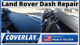 Land Rover Dash Cover Repair - Coverlay® Part# 13-508LL - Fix Your Dash!