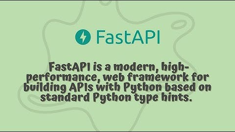 FullStack Factoids | In 10 Minutes | Python FastAPI