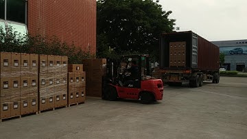 Sea shipment container loading to Peru