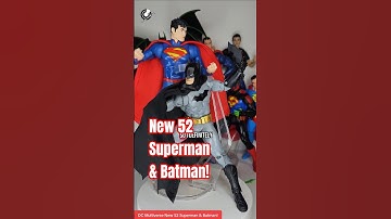 DC Multiverse New 52 Superman & Batman! #dcmultiverse #new52 #actionfigures #mcfarlanetoys