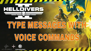 Helldivers 2 voice commands: Tutorial For Pre-Set Comms Messages Typed For You.