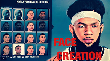 * NEW* DRIPPY FACE CREATION TUTORIAL IN NBA 2K20