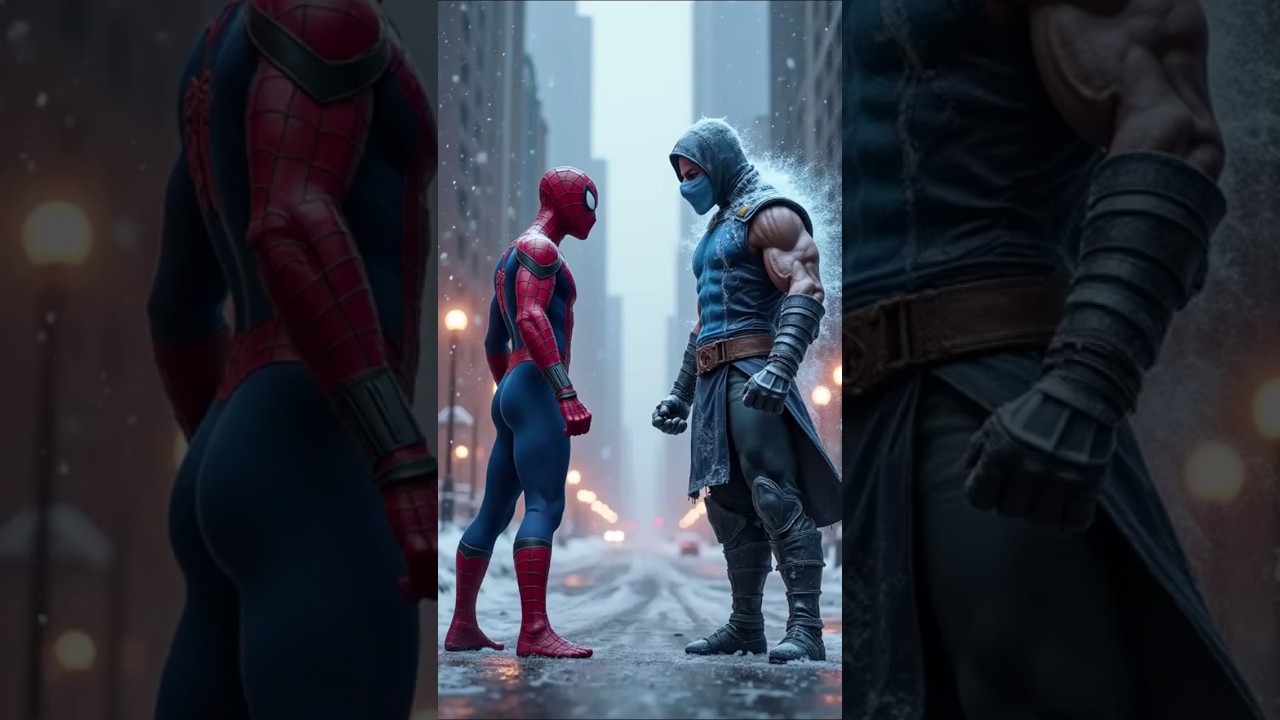 Superman vs Sub-Zero: Animation vs Realistic Showdown!