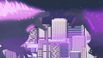 Godzilla Evolved Vs Shin Godzilla | Full video | Stick Nodes Animation