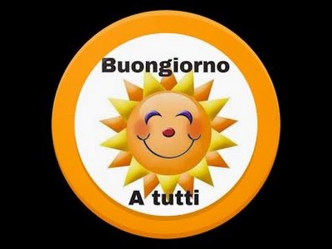 Buongiorno in allegria !