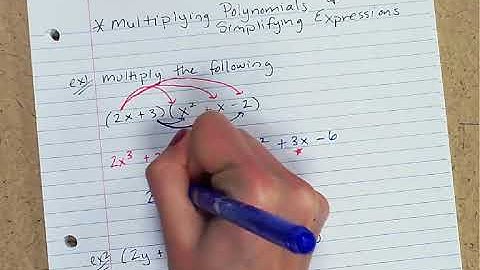 Multiplying Polynomials and Simplifying Expressions A1.mp4