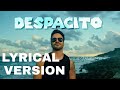 Despacito   lyrical version  prabhath madhu nikarthil