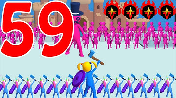 Join Clash 3D - Walkthrough Gameplay 3D iOS Android - new skins, new level #59