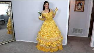 Princess Belle Cosplay Natalie Nightwolf Try On Haul Ootd