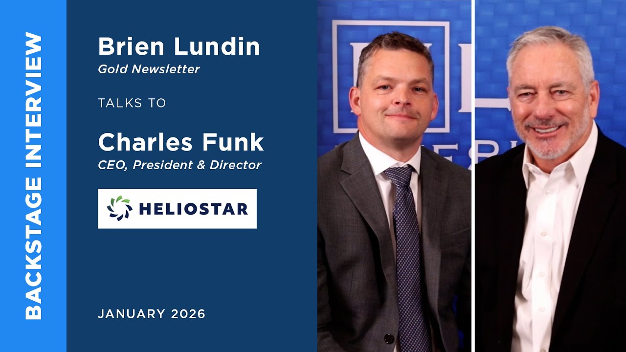 Charles Funk of Heliostar Metals talks to Brien Lundin | Metals Investor Forum | January 2026