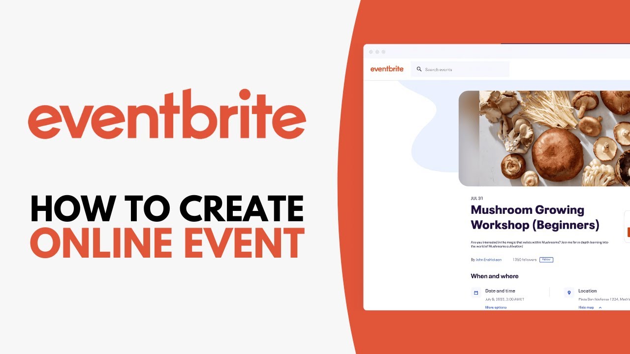 How to Create an Online Event on Eventbrite - Step by Step