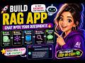 Build a RAG App 🤯 | Chat with Your Documents (Step-by-Step Tutorial)