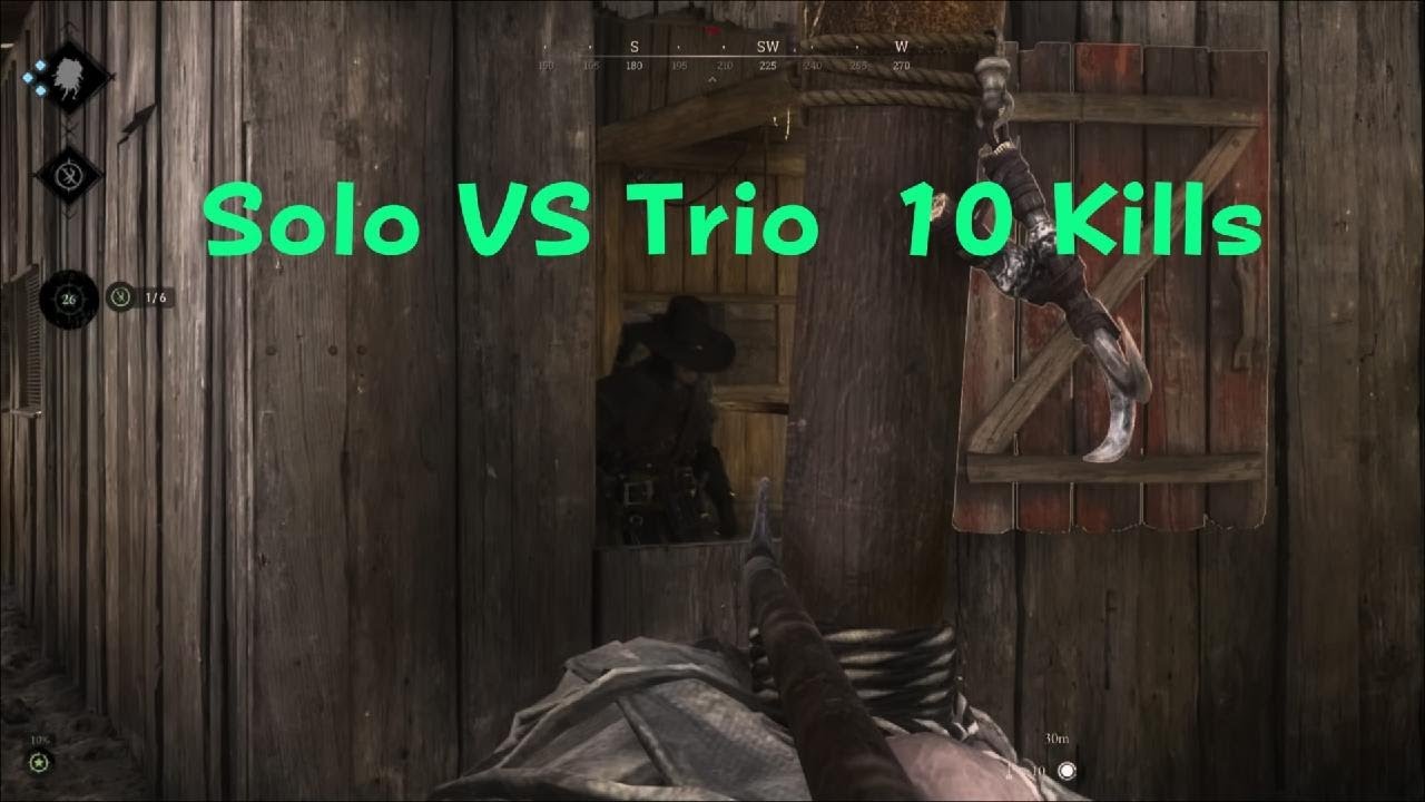 Hunt:Showdown 1896, Solo VS Trio 10 Kills - YouTube