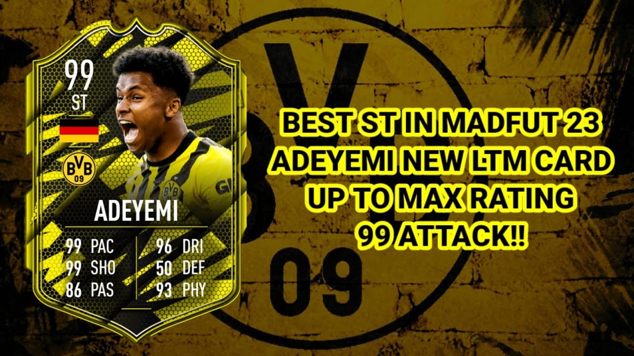 FUT Sheriff - 💥Adeyemi🇩🇪 has a card added to come in