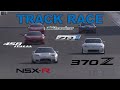 [ENG CC] Track Race #24 | ZR1 vs 458 vs RSD 360 vs NSX-R vs 370Z