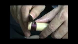 How to  bind and thread repair on a Bansuri bamboo Flute