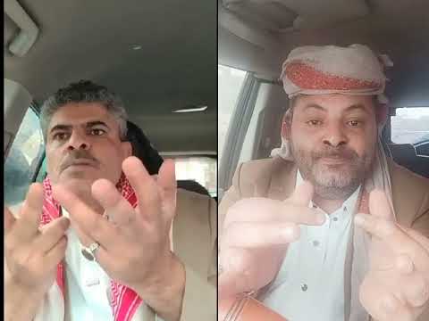 لاول مره الاملحي يقلد الحاوري ه