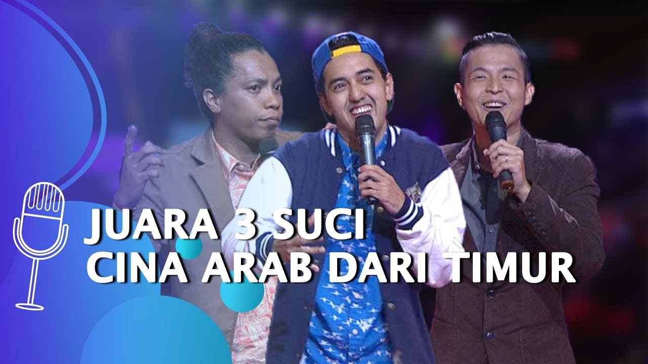 ⁣GRAND FINAL Stand Up Comedy Juara 3: PECAH BANGET! Ernest Prakasa, Kemal Palevi dan Arie Kriting