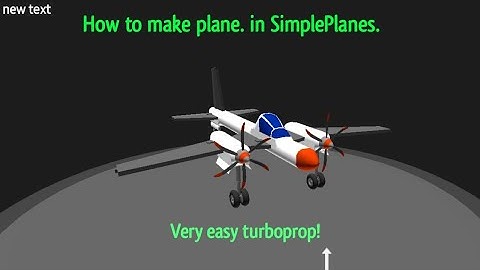 Simpleplanes how to make good pleane. Said vlogs