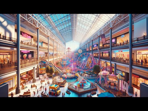 Видео: Крупнейшие торговые центры Америки